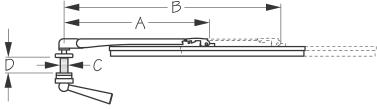  Sea-Dog 412601-1 Manual Windshield Wiper : Automotive