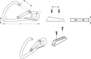 Large Boat Hook Mooring Buoy Snap