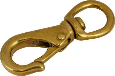 Sea-Dog Snap Hook Swivel Eye Nickel - Mariner Sails