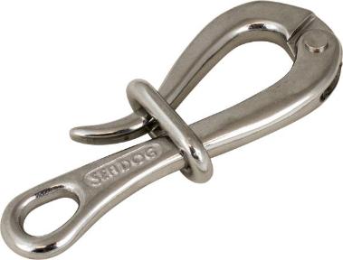 Sea-Dog Snap Hook Swivel Eye Nickel - Mariner Sails