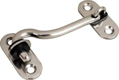 12 Cabin Hook Eye Latch Stainless Steel 2 Pack