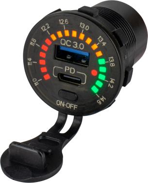 Sea-Dog Digital LED Temperature Meter - 421618-1